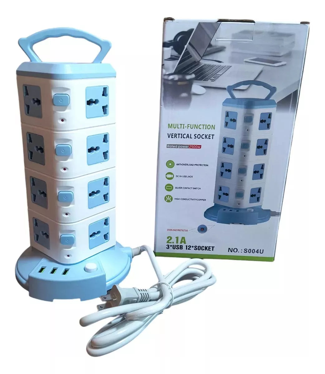 Torre Multi Toma 16 Puertos