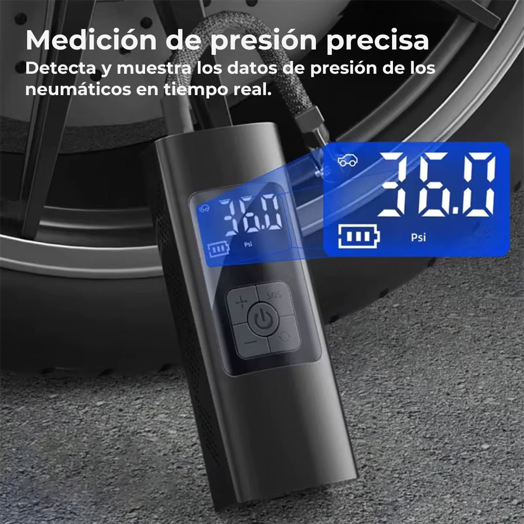 INFLADOR 3 EN 1 DIGITAL - POWER BANK