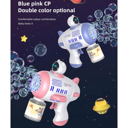 🚀 Pistola Espacial de Burbujas Automática!🚀