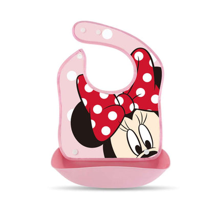 Babero Bebe Disney Bolsillo Silicona