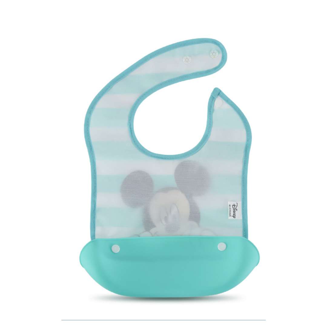Babero Bebe Disney Bolsillo Silicona