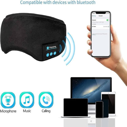 Antifaz Para Dormir Con Audífonos Bluetooth