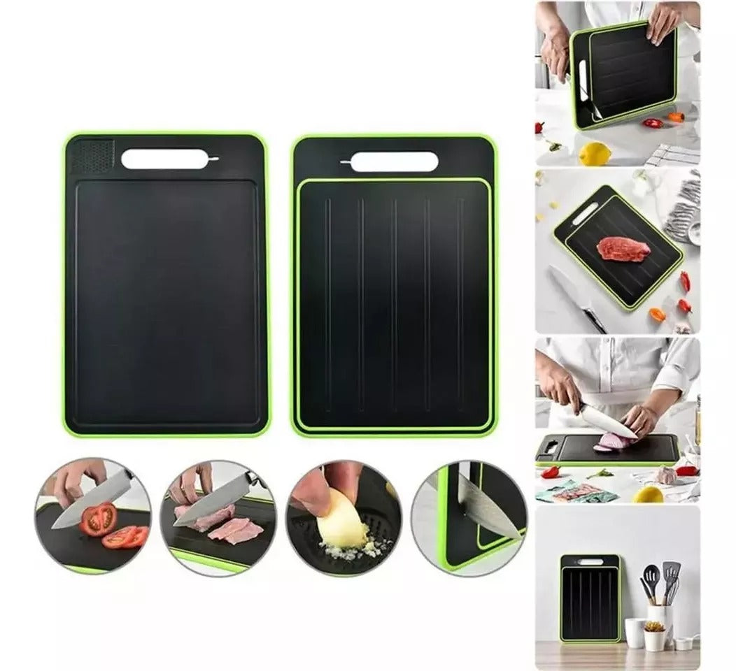Tabla De Picar Y Descongelación 4 En 1