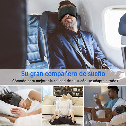 Antifaz Para Dormir Con Audífonos Bluetooth