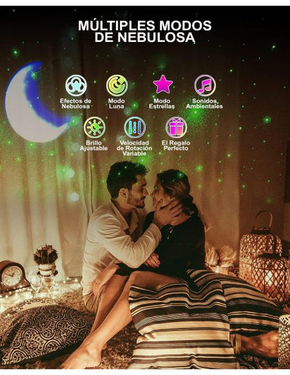 Astronauta Proyector Bluetooth Parlante