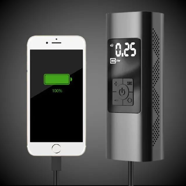 INFLADOR 3 EN 1 DIGITAL - POWER BANK