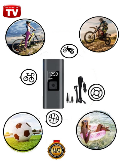 INFLADOR 3 EN 1 DIGITAL - POWER BANK