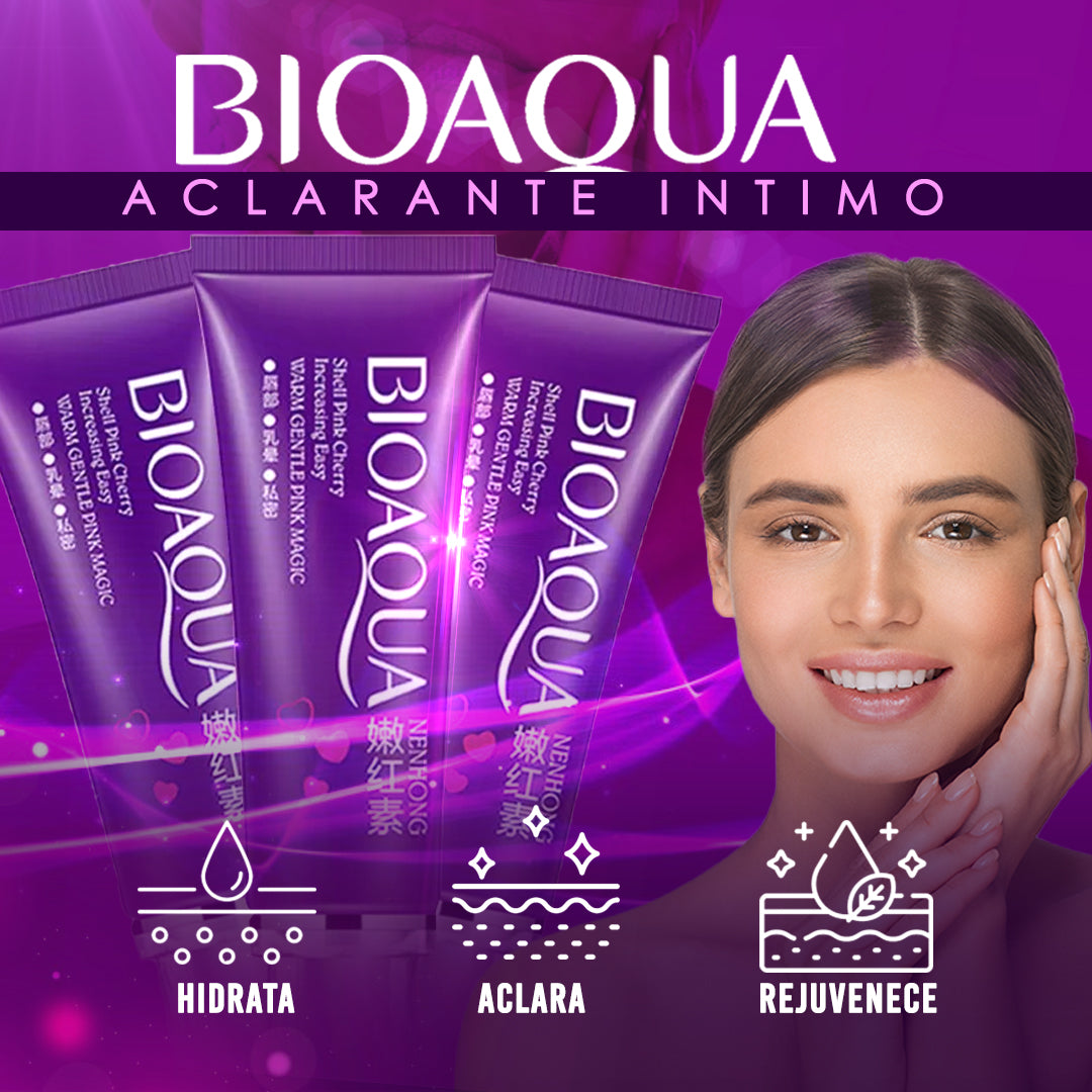 🌸 DESPIGMENTANTE DE ZONAS ÍNTIMAS - BIOAQUA 🌸