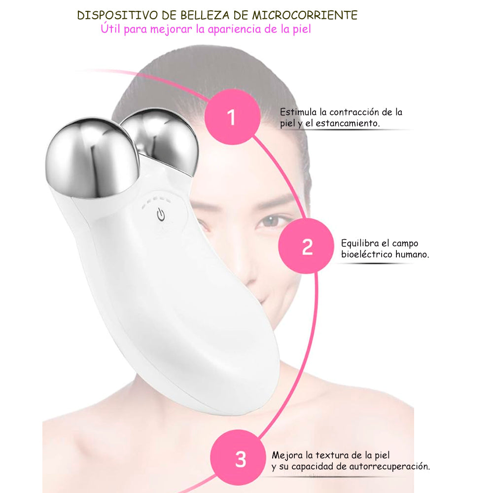 Masajeador Facial De Microcorriente