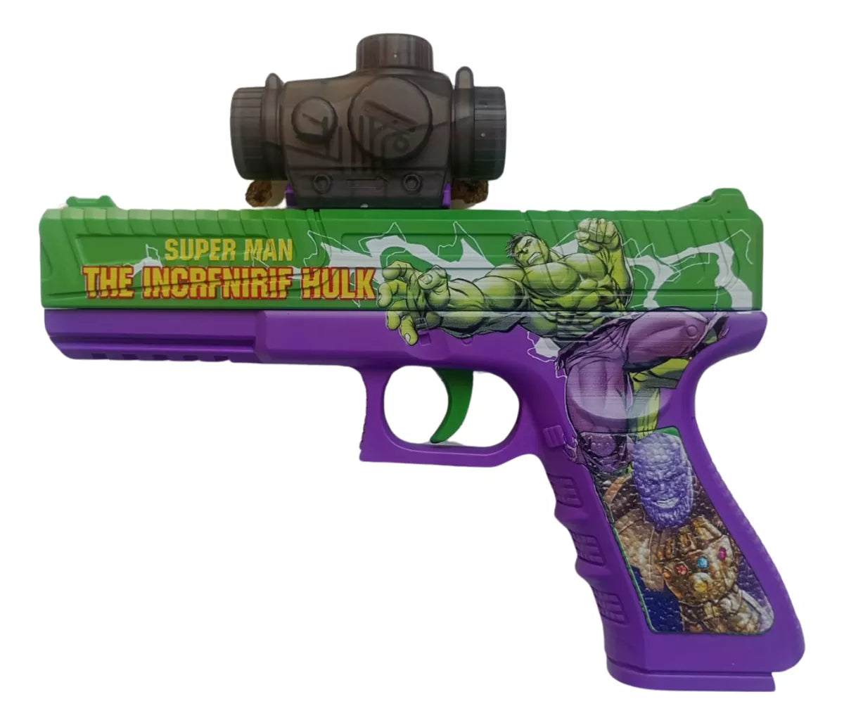 Juguete Pistola 2 En 1 Hidrogel y Dardos