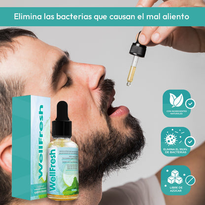 WELLFRESH ELIMINA EL MAL ALIENTO (COMBO X2 UNIDADES)