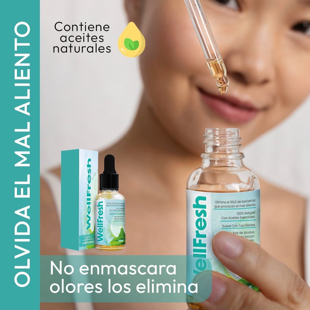 WELLFRESH ELIMINA EL MAL ALIENTO (COMBO X2 UNIDADES)