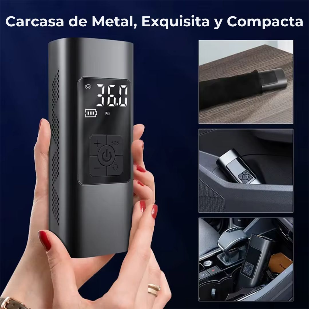 INFLADOR 3 EN 1 DIGITAL - POWER BANK