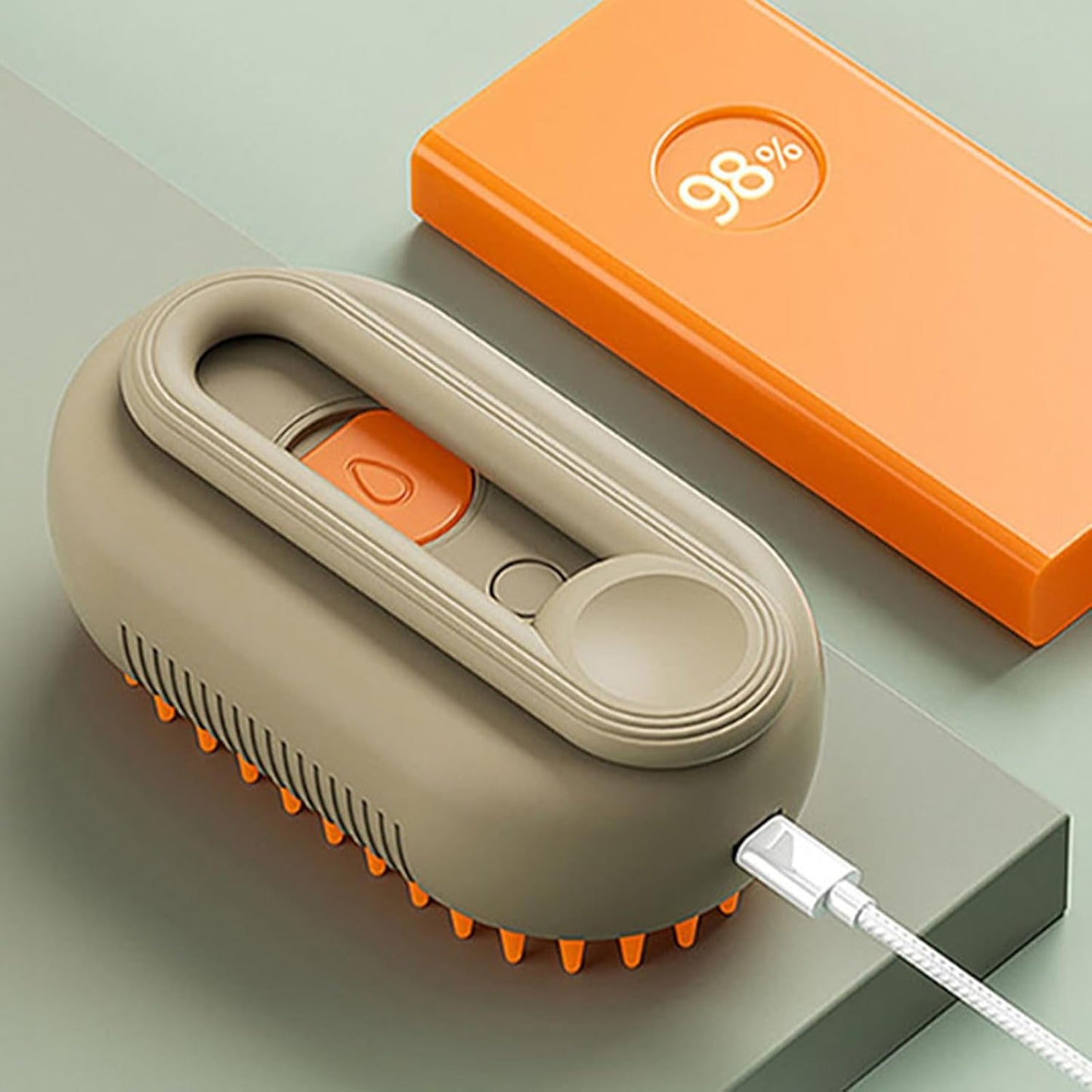 Cepillo Para Mascotas Con Vapor