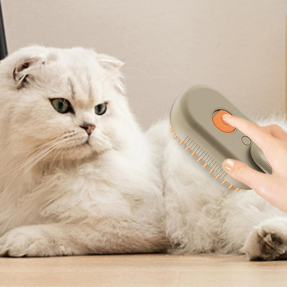 Cepillo Para Mascotas Con Vapor