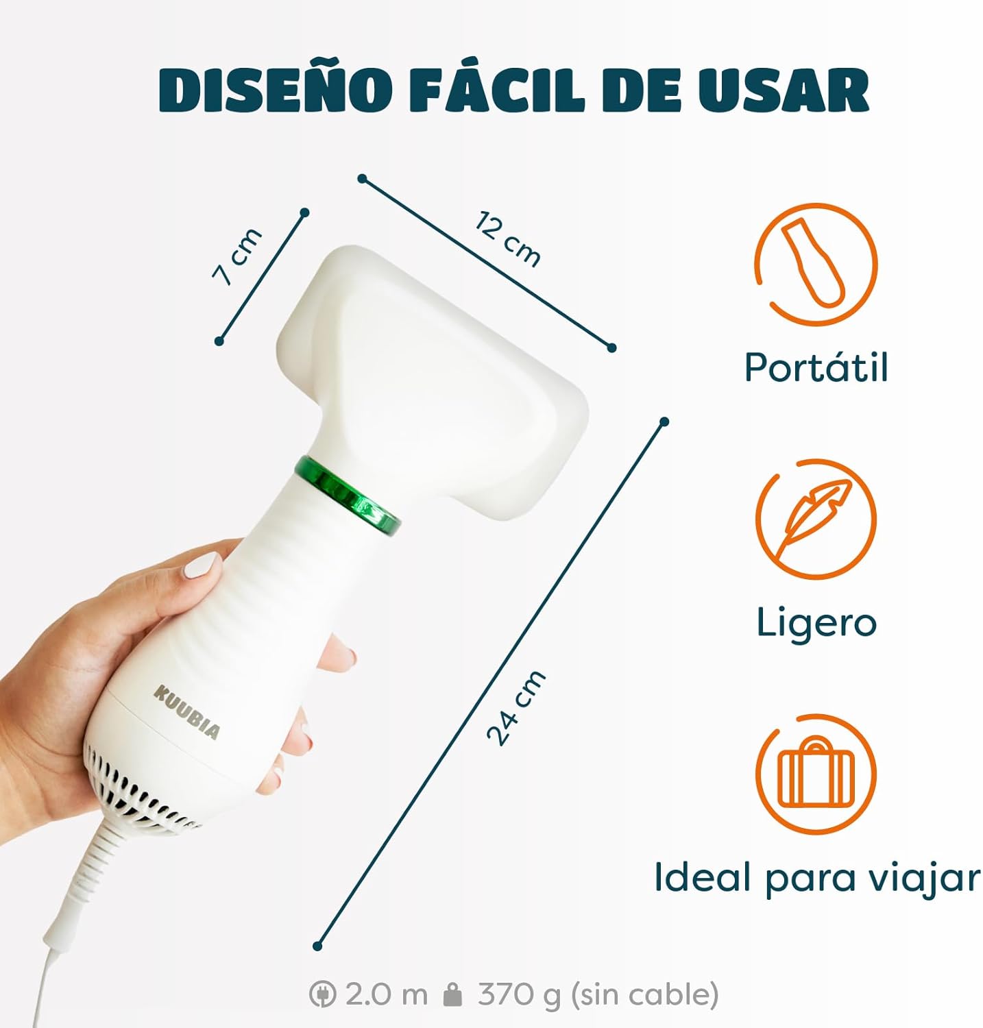 Cepillo secador 2 en 1 para mascotas