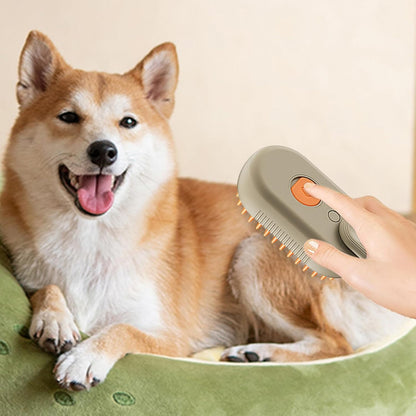 Cepillo Para Mascotas Con Vapor