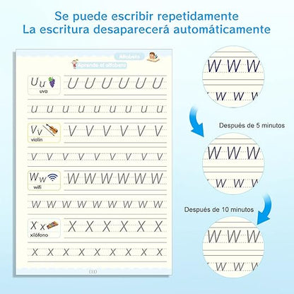 LIBROS CALIGRAFIA ESPAÑOL EN CAJA