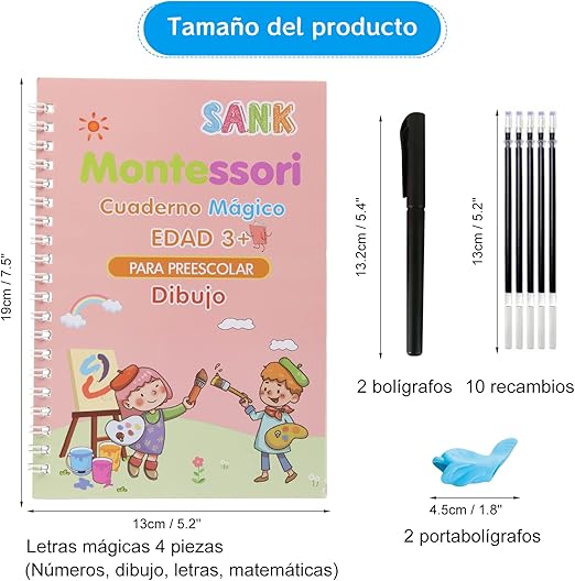 LIBROS CALIGRAFIA ESPAÑOL EN CAJA