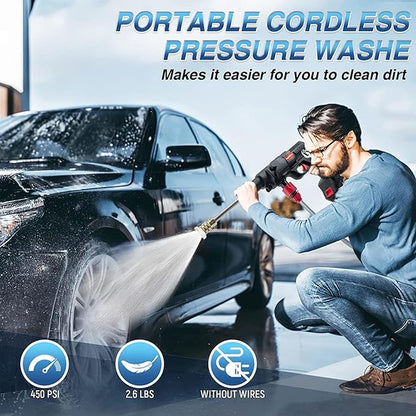 Hidrolavadora Inalambrica 48V Doble Batería