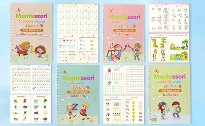 LIBROS CALIGRAFIA ESPAÑOL EN CAJA