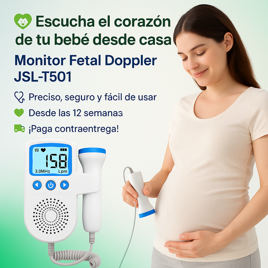 Doppler Fetal Portátil - Emisor de Latidos