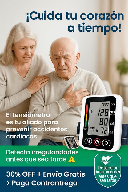 Tensiómetro Digital de Brazo - Altavoz en Español