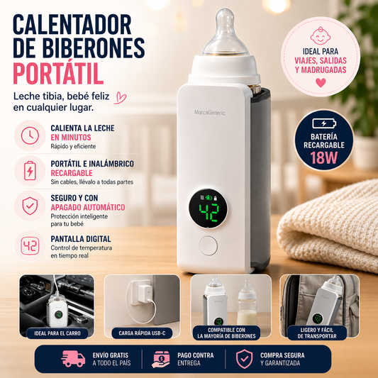 Calentador Tetero Portátil