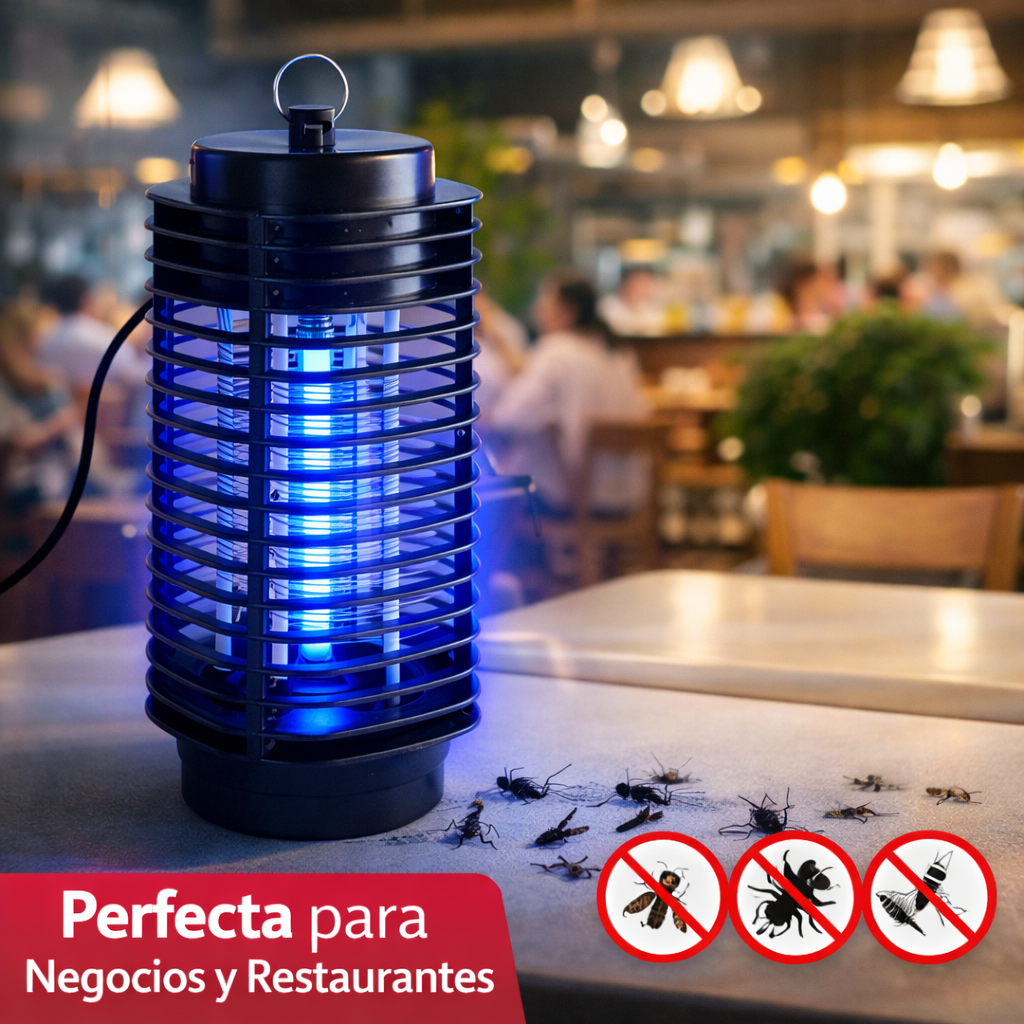 Lámpara Anti Zancudos UV | Duerme sin Mosquitos desde Hoy