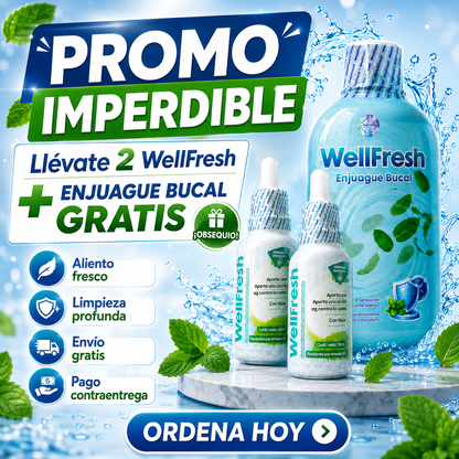 Limpieza Bucal Profunda Wellfresh x3