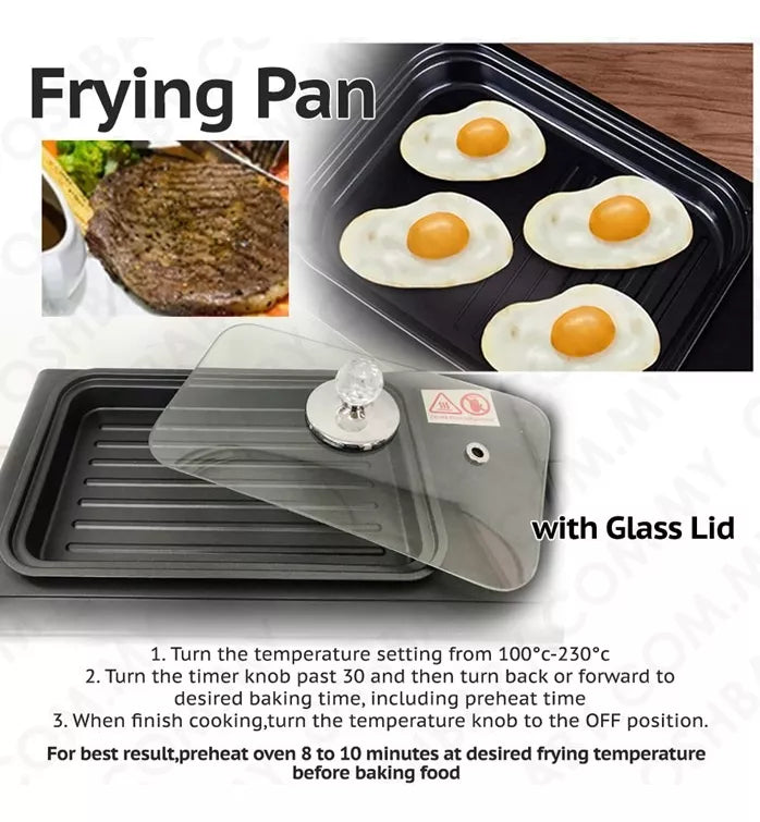 HORNO CAFETERA 3 EN 1 SOKANY