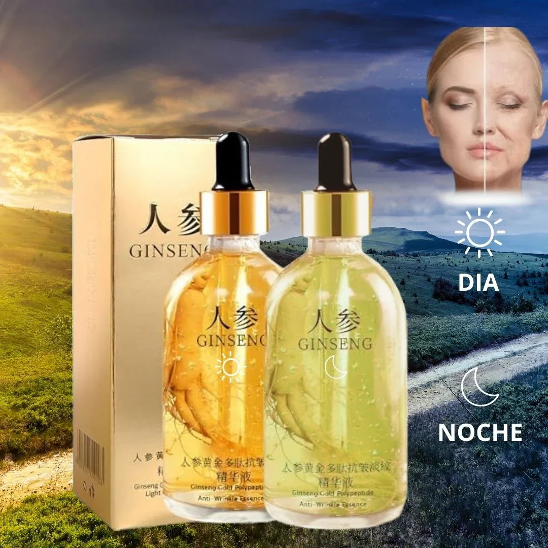 Ginseng | Serum Duo Renovador Día & Noche 2x1