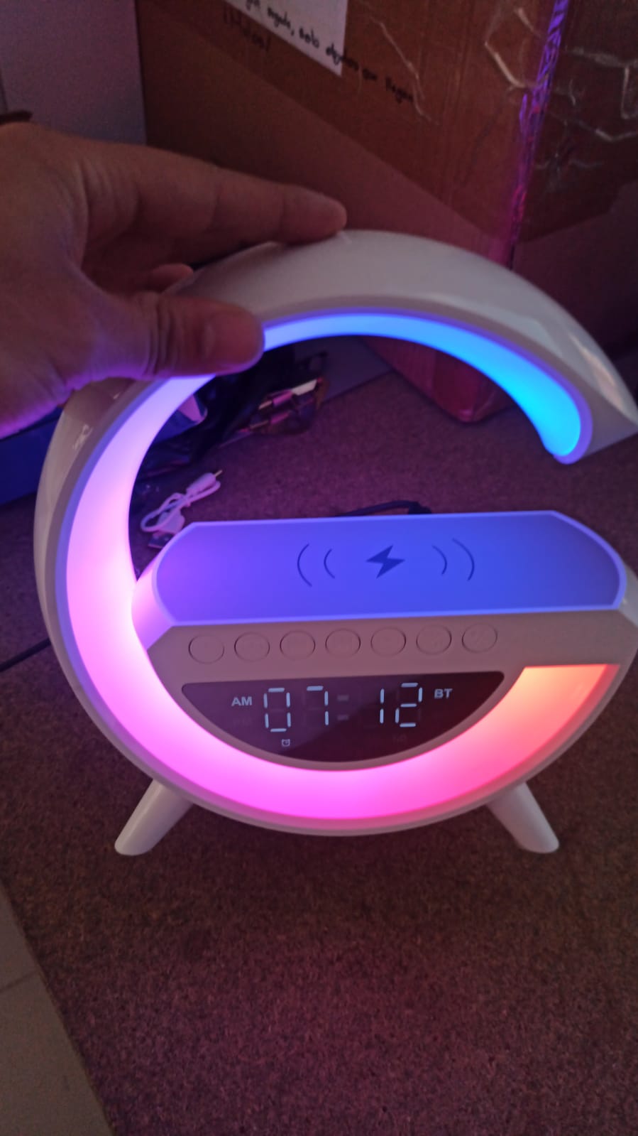 LAMPARA G CON PANTALLA LED VERSION FULL 5 en 1