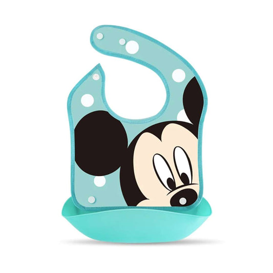 Babero Bebe Disney Bolsillo Silicona