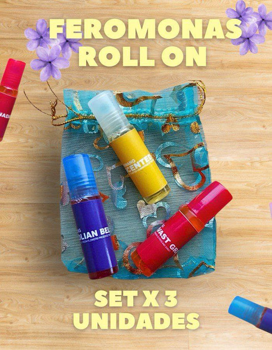 FEROMONAS PARA MUJER - ROLL-ON PHEROMONA SET X 3 POR SOLO $49000 !SUPER OFERTA!