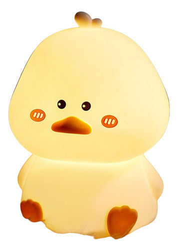 Lampara de silicona de patico