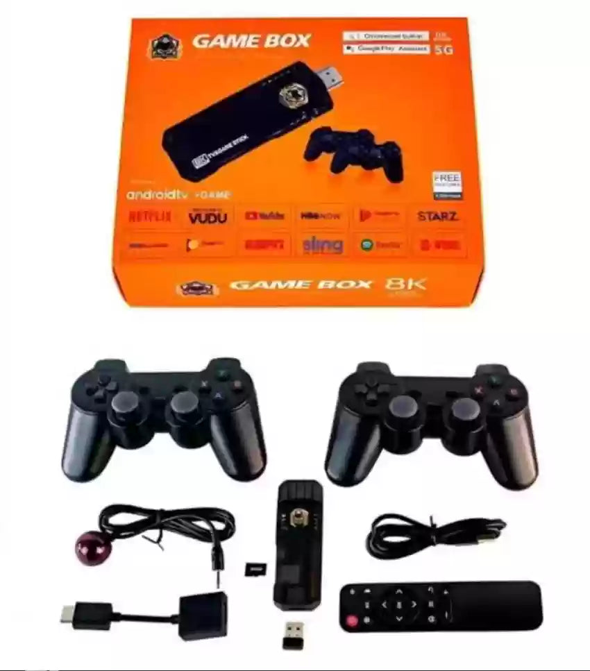 🎮CONSOLA GAMESTICK 8K RETRO 10MIL JUEGOS